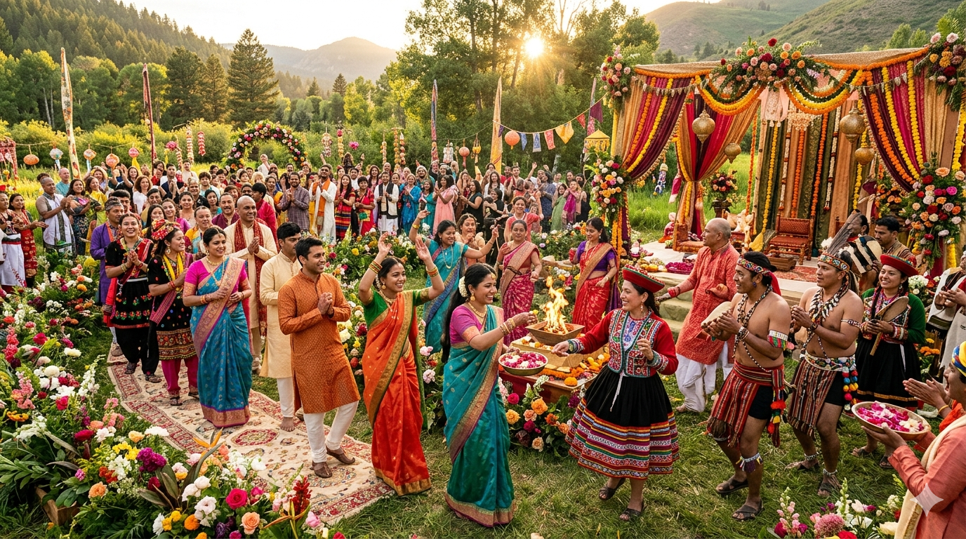 Xaicotum cultural celebration featuring traditional rituals, community gathering, and colorful ceremonial attire representing heritage and cultural significance