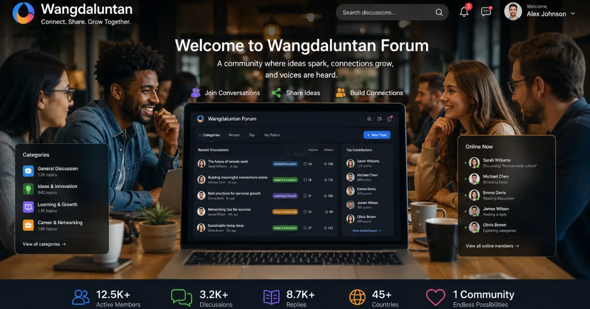 Wangdaluntan: Online Forum Platform And Community Hub Guide -hometechy/