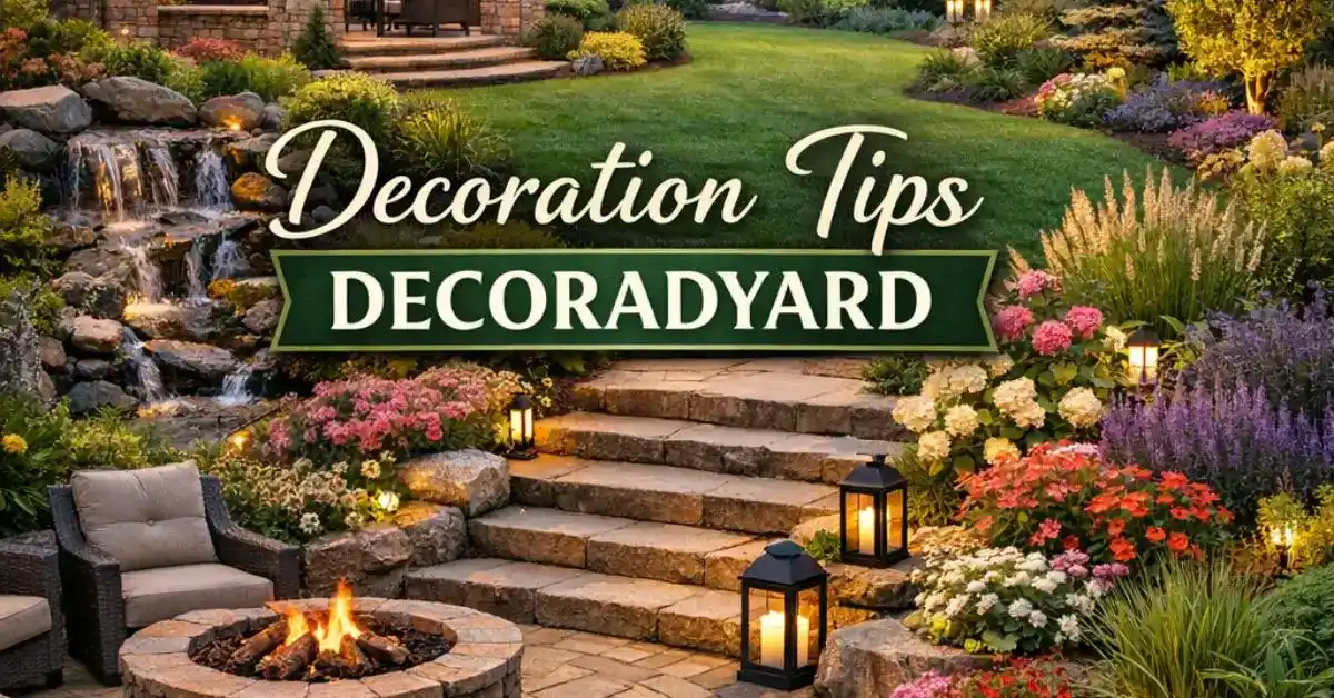 Decoration Tips DecoraDyard: Home and Yard Guide